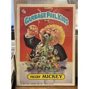 Yicchy Mickey 1986 Topps Garbage Pail Kids Series 4 #162a